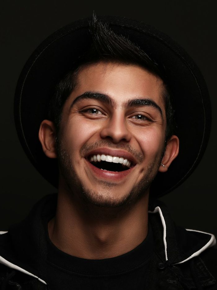 Sample smile, placeholder for a real before and after